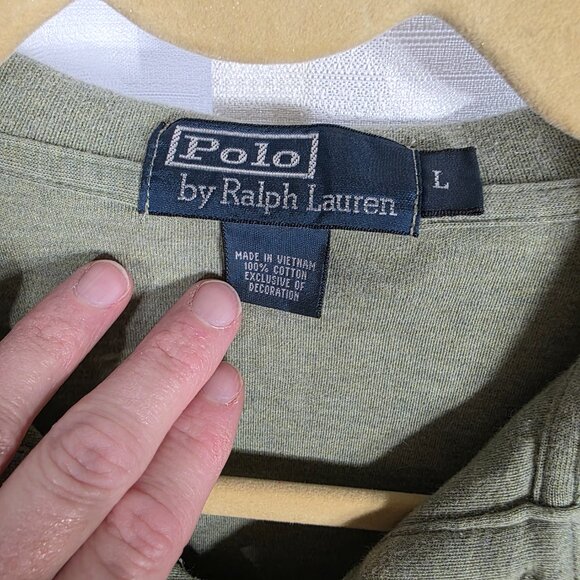 Polo by Ralph Lauren Men's Knot Golf Banded Short Sleeve Shirt Size Large - Picture 3 of 6